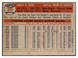 1957 Topps Baseball #030 Pee Wee Reese Dodgers EX-MT 442081