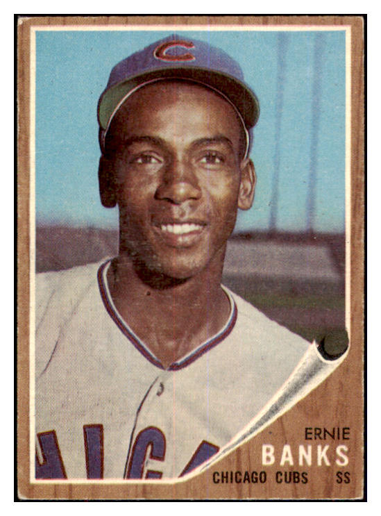 1962 Topps Baseball #025 Ernie Banks Cubs VG-EX 442175