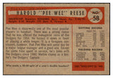 1954 Bowman Baseball #058 Pee Wee Reese Dodgers VG-EX 442228