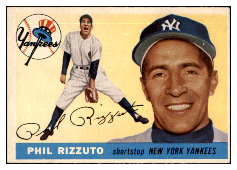 1955 Topps Baseball #189 Phil Rizzuto Yankees EX-MT 442261