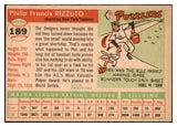 1955 Topps Baseball #189 Phil Rizzuto Yankees EX-MT 442261