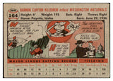 1956 Topps Baseball #164 Harmon Killebrew Senators VG-EX/EX Gray 442276