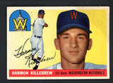 1955 Topps Baseball #124 Harmon Killebrew Senators VG-EX 442300