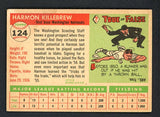 1955 Topps Baseball #124 Harmon Killebrew Senators VG-EX 442300