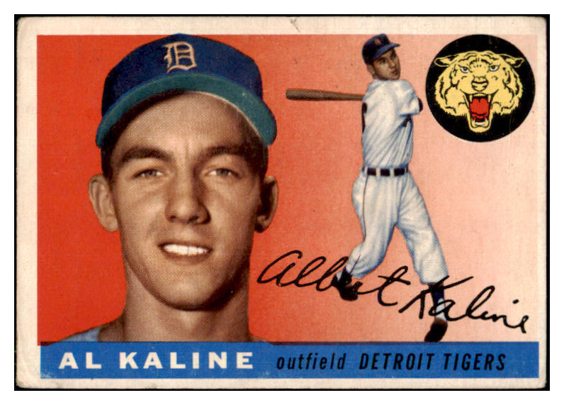 1955 Topps Baseball #004 Al Kaline Tigers VG 442368