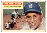 1956 Topps Baseball #260 Pee Wee Reese Dodgers EX 442374