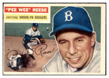 1956 Topps Baseball #260 Pee Wee Reese Dodgers EX+/EX-MT 442375