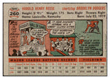 1956 Topps Baseball #260 Pee Wee Reese Dodgers EX+/EX-MT 442375