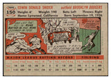 1956 Topps Baseball #150 Duke Snider Dodgers EX-MT Gray 442377