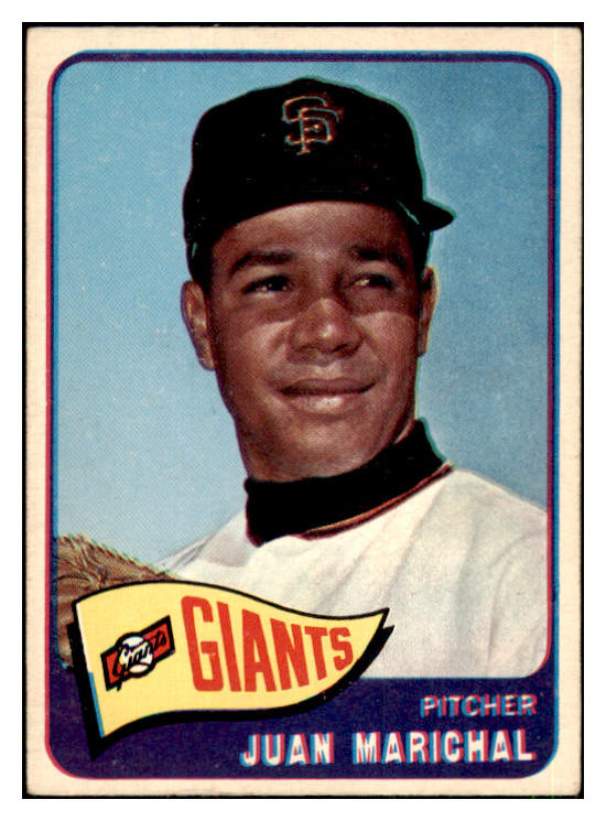 1965 Topps Baseball #050 Juan Marichal Giants VG-EX 442424