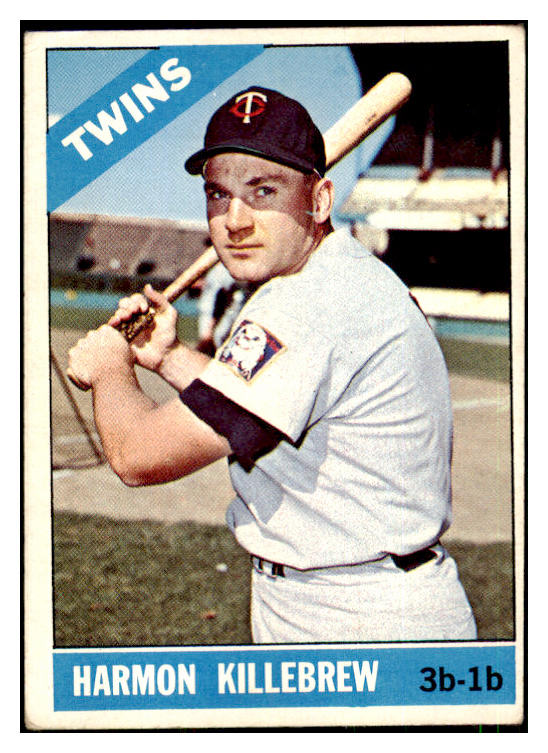1966 Topps Baseball #120 Harmon Killebrew Twins VG-EX 442428