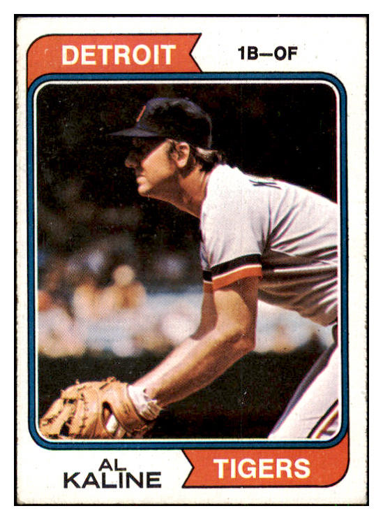 1974 Topps Baseball #215 Al Kaline Tigers EX 442432