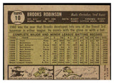 1961 Topps Baseball #010 Brooks Robinson Orioles EX+/EX-MT 442436