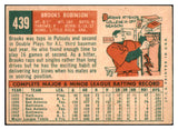 1959 Topps Baseball #439 Brooks Robinson Orioles VG-EX 442443