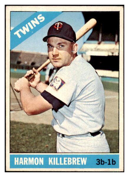 1966 Topps Baseball #120 Harmon Killebrew Twins EX+/EX-MT 442521