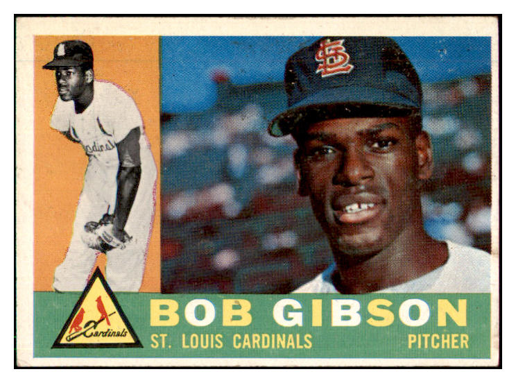 1960 Topps Baseball #073 Bob Gibson Cardinals EX 442551