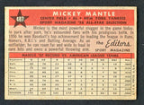 1958 Topps Baseball #487 Mickey Mantle A.S. Yankees EX+/EX-MT 442557