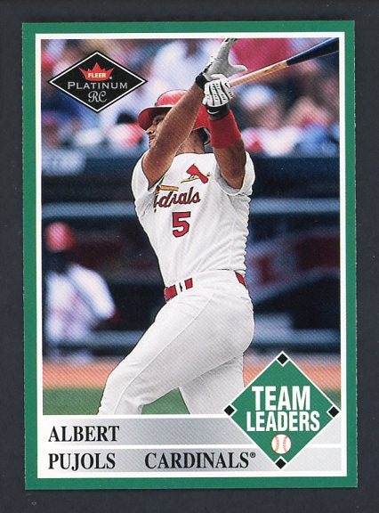 2001 Fleer Platinum #435 Albert Pujols Cardinals NR-MT 442634
