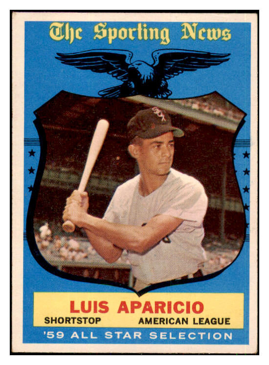 1959 Topps Baseball #560 Luis Aparicio A.S. White Sox EX-MT 442692