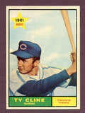 1961 Topps Baseball #421 Ty Cline Indians NR-MT 442749