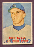1957 Topps Baseball #312 Tony Kubek Yankees NR-MT 442819