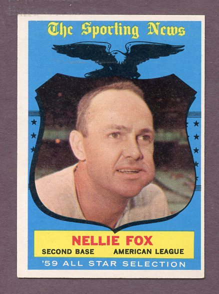 1959 Topps Baseball #556 Nellie Fox A.S. White Sox EX-MT 442830