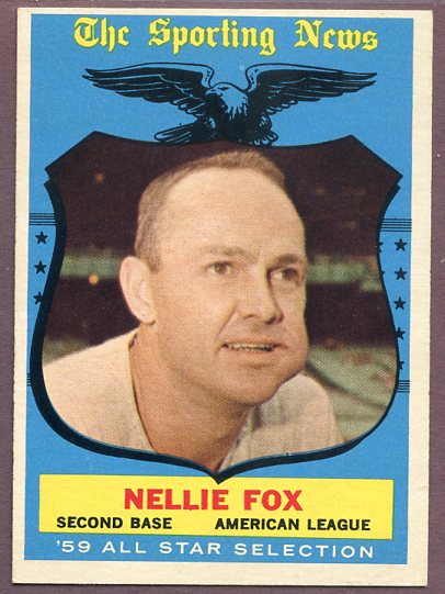 1959 Topps Baseball #556 Nellie Fox A.S. White Sox EX-MT 442913