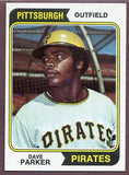 1974 Topps Baseball #252 Dave Parker Pirates NR-MT 443205