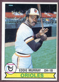 1979 Topps Baseball #640 Eddie Murray Orioles EX-MT 443245