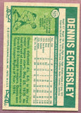 1977 Topps Baseball #525 Dennis Eckersley Indians EX-MT 443402