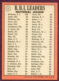 1969 Topps Baseball #004 N.L. RBI Leaders Willie McCovey EX-MT 443436