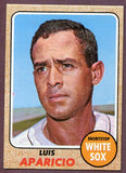 1968 Topps Baseball #310 Luis Aparicio White Sox EX 443676