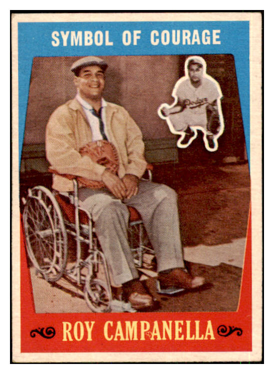 1959 Topps Baseball #550 Roy Campanella Dodgers EX-MT 443714