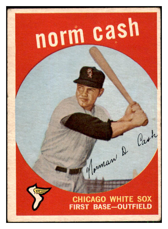 1959 Topps Baseball #509 Norm Cash White Sox VG-EX/EX 443719