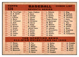 1959 Topps Baseball #528 Pittsburgh Pirates Team EX-MT 443726