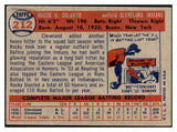 1957 Topps Baseball #212 Rocky Colavito Indians EX+/EX-MT 443732