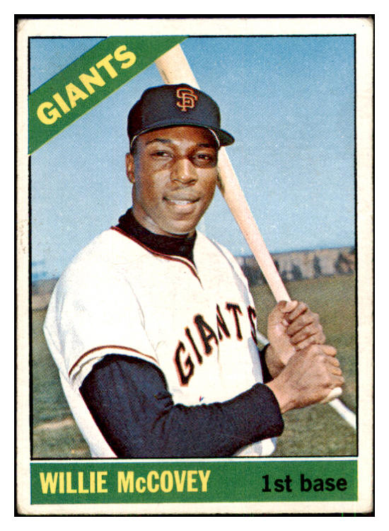 1966 Topps Baseball #550 Willie McCovey Giants VG-EX 443749