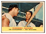 1958 Topps Baseball #321 Ted Williams Ted Kluszewski VG 443766