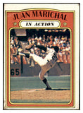 1972 Topps Baseball #568 Juan Marichal IA Giants VG 443769