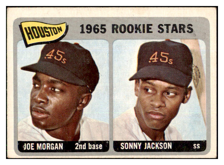 1965 Topps Baseball #016 Joe Morgan Astros Good ink back 443785