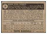 1952 Topps Baseball #059 Robin Roberts Phillies FR-GD Black 443813