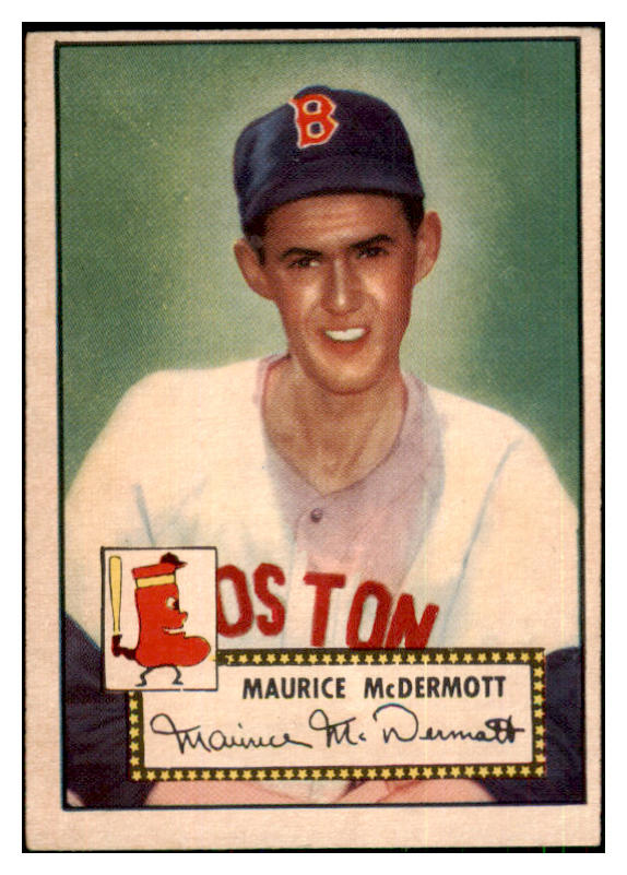 1952 Topps Baseball #119 Maurice McDermott Red Sox EX 443830