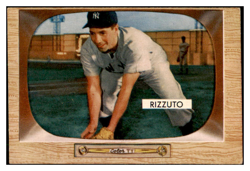 1955 Bowman Baseball #010 Phil Rizzuto Yankees VG-EX 443896