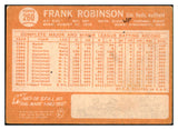 1964 Topps Baseball #260 Frank Robinson Reds VG 443902