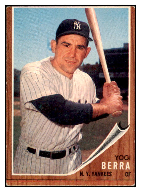 1962 Topps Baseball #360 Yogi Berra Yankees VG-EX 443908