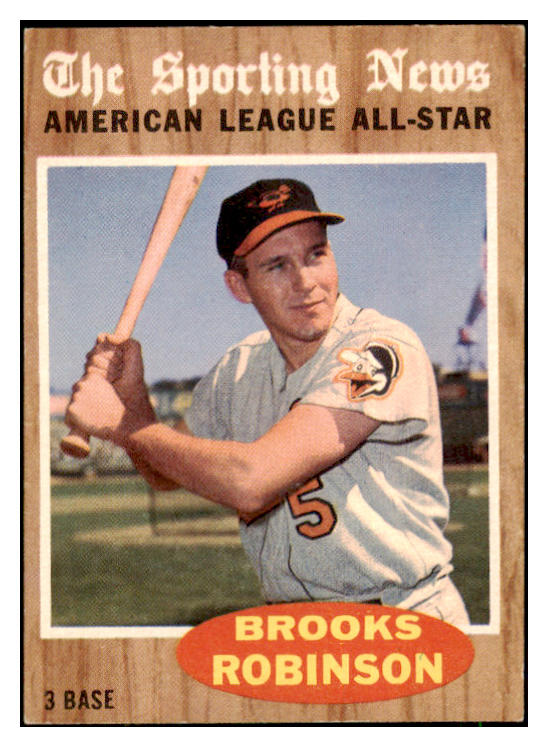 1962 Topps Baseball #468 Brooks Robinson A.S. Orioles EX-MT 443937