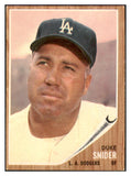 1962 Topps Baseball #500 Duke Snider Dodgers EX+/EX-MT 443944