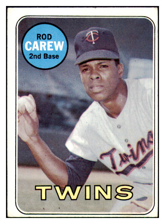 1969 Topps Baseball #510 Rod Carew Twins EX 444030