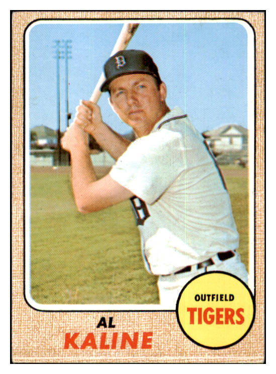 1968 Topps Baseball #240 Al Kaline Tigers EX 444040