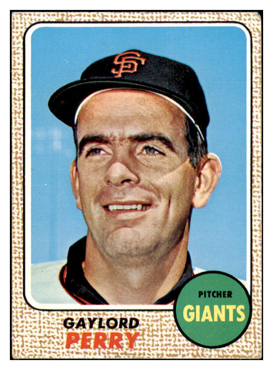 1968 Topps Baseball #085 Gaylord Perry Giants VG-EX 444046